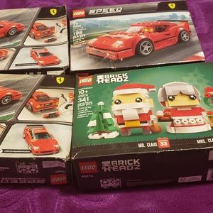 Legos 4 small boxes.
